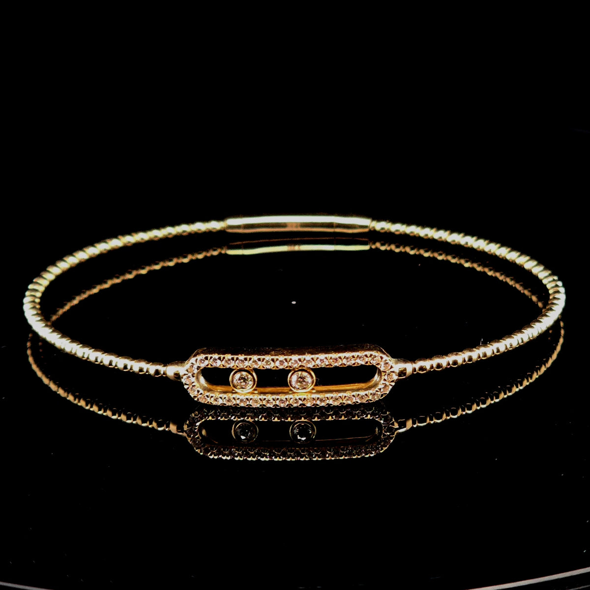 .33cttw Floating Diamond Bracelet