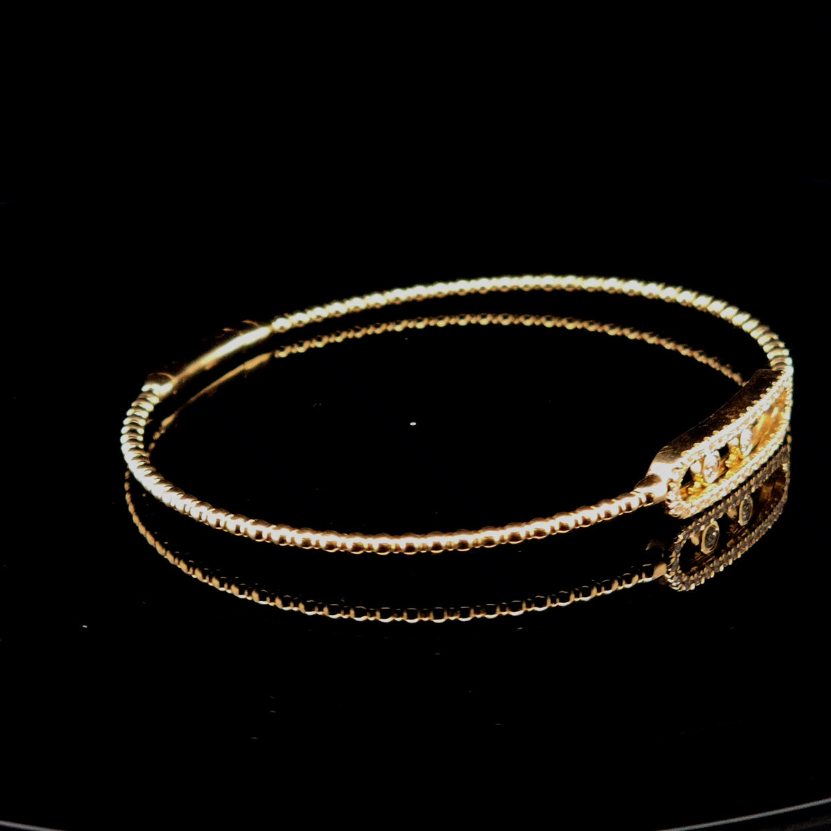 .33cttw Floating Diamond Bracelet