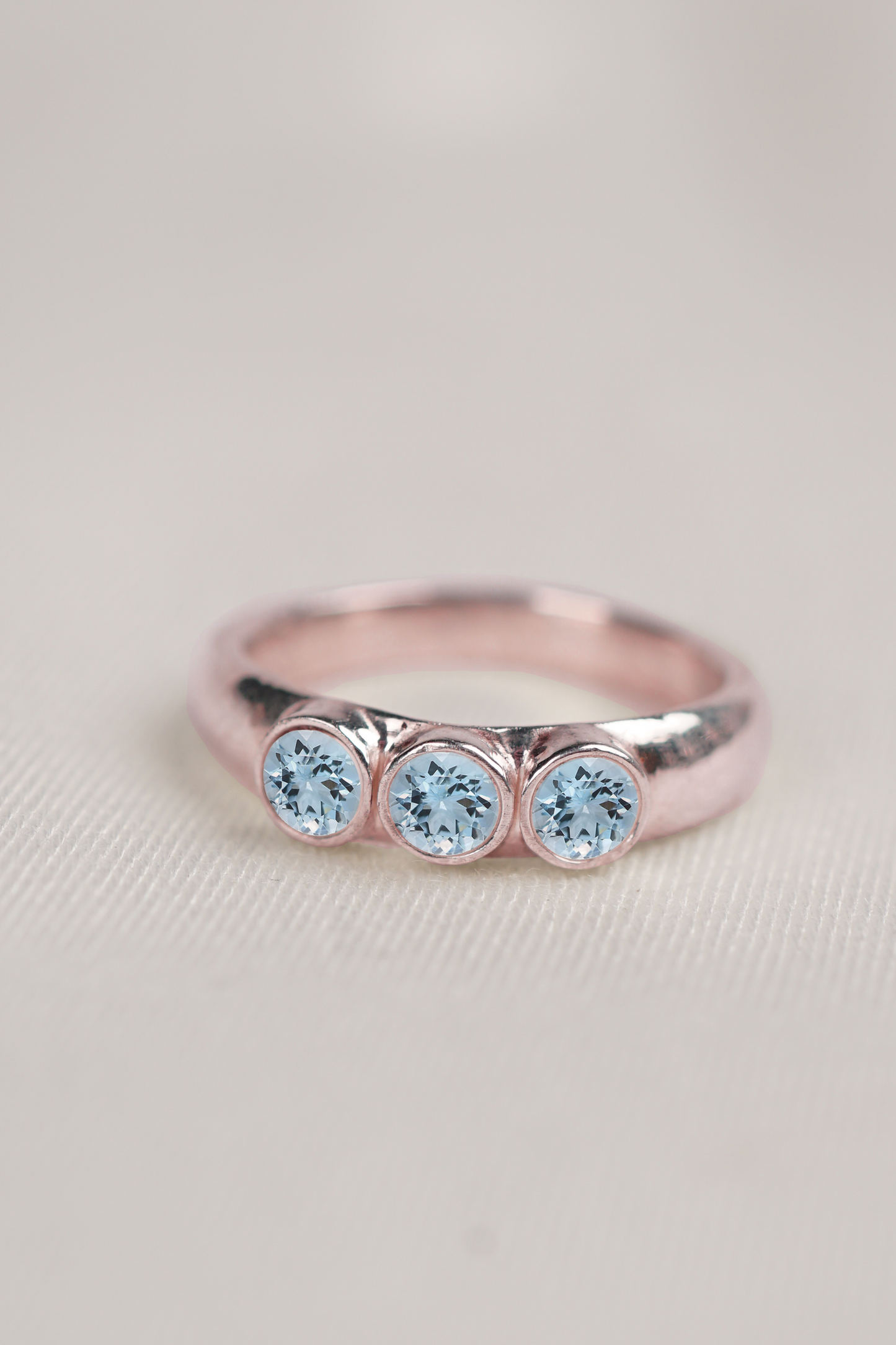 Road Ring Aquamarine