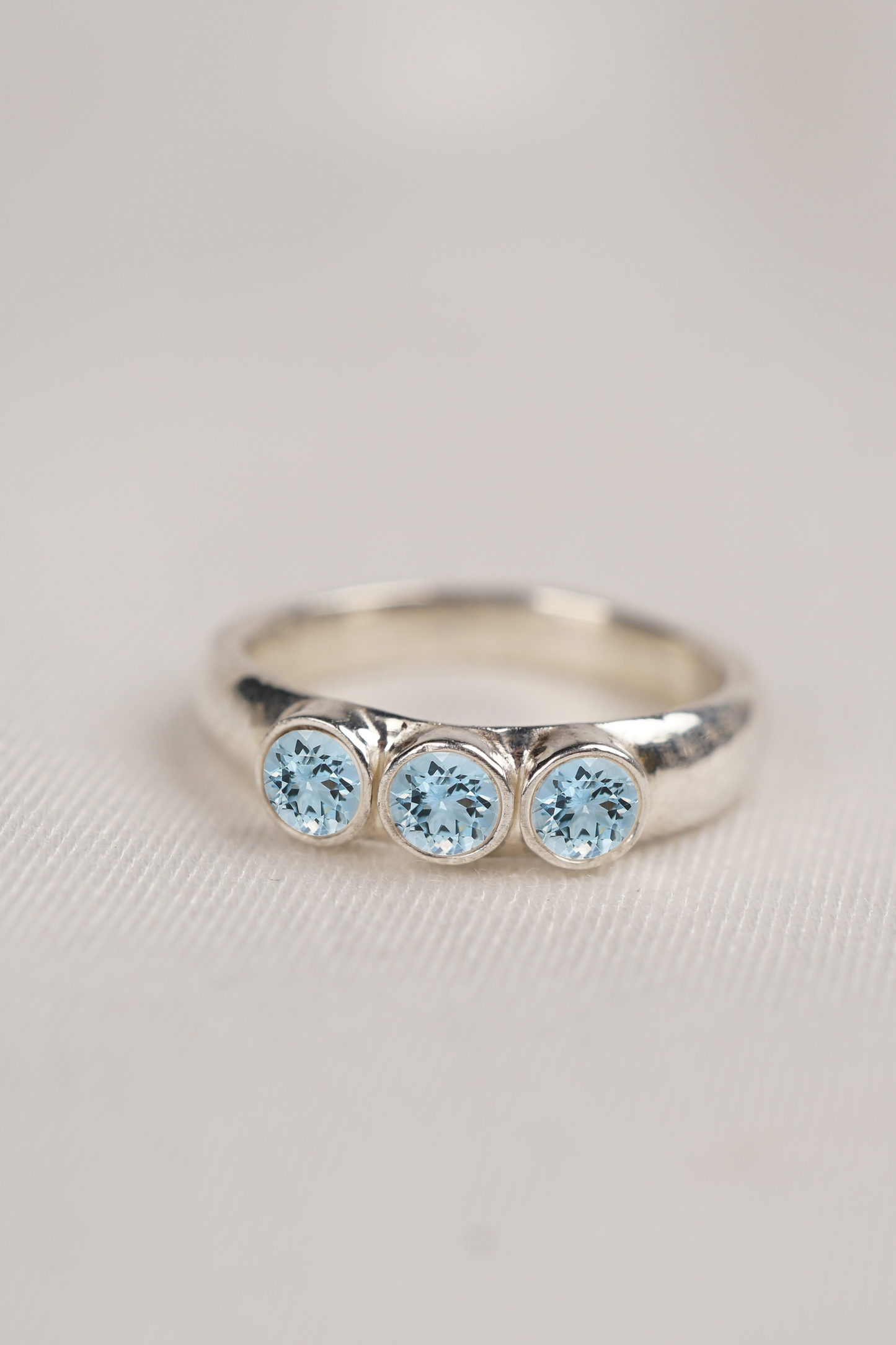 Road Ring Aquamarine