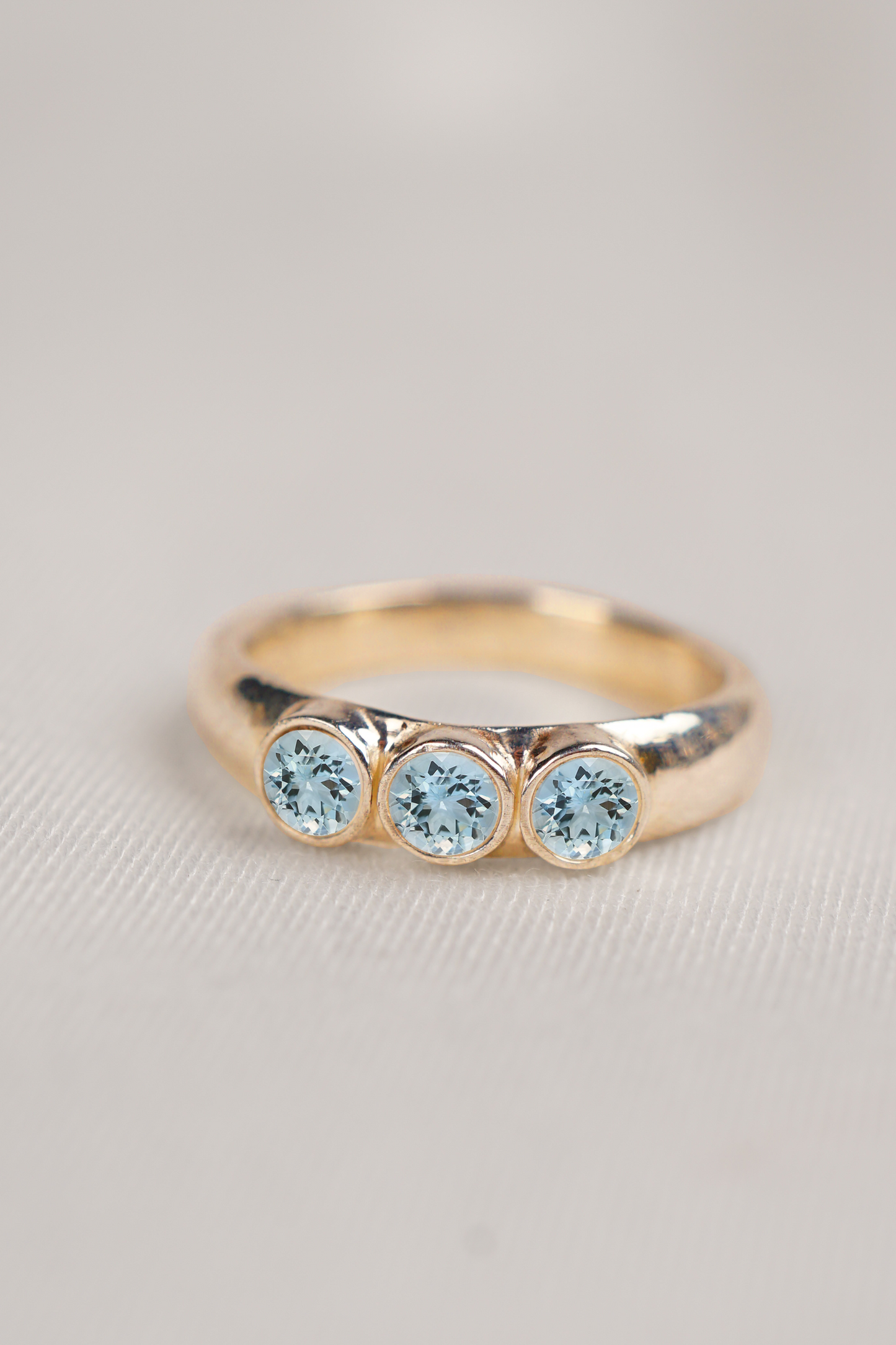 Road Ring Aquamarine