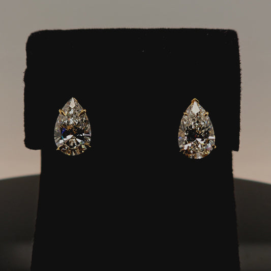 6cttw Pear Studs