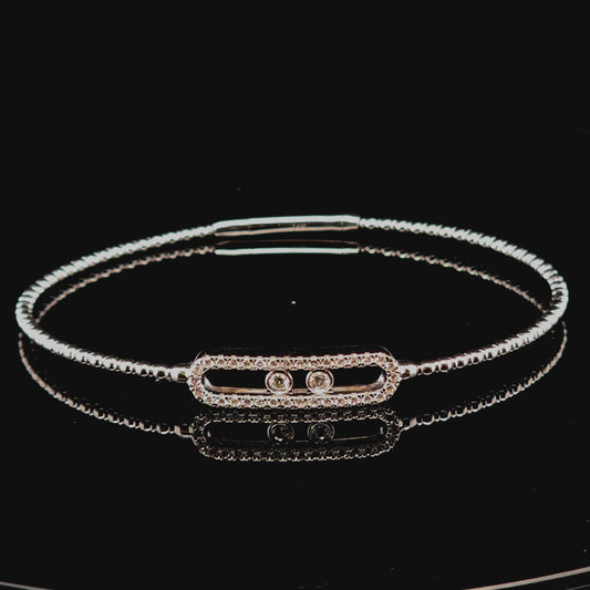 Floating Diamonds Bracelet